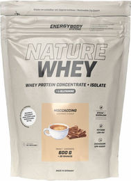 Energybody Systems Nature Whey Protein Isolat Moccaccino Pulver zuckerfrei ohne Zusatzstoffe 1000 g – Bild 1 von 1