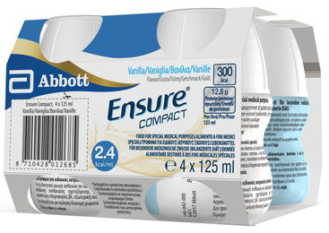 Ensure Compact Vaniglia Trinknahrung Vanille 4 Flaschen à 125 ml – Bild 1 von 1