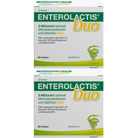 Produktbild von Enterolactis DUO Sachets ALFASIGMA Pulver laktosefrei und glutenfrei für Erwachsene und Kinder