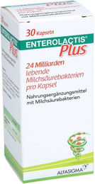Enterolactis Plus Alfasigma Kapseln mit L. casei DG laktosefrei und glutenfrei 30 Stück – Bild 1 von 2