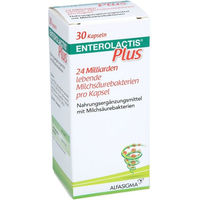 Produktbild von Enterolactis Plus Alfasigma Kapseln mit L. casei DG laktosefrei und glutenfrei 30 Stück