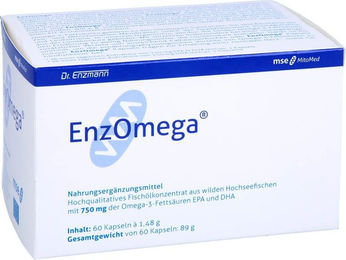 EnzOmega MSE Kapseln von MSE Pharmazeutika GmbH 700 mg glutenfrei 60 Stück – Bild 1 von 1