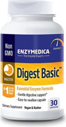 Enzymedica Digest Basic Multi-Enzym-Komplex glutenfrei 30 Kapseln – Bild 1 von 2