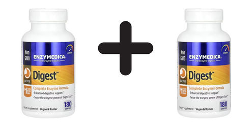 Enzymedica Digest Multi-Enzym-Komplex vegane Kapseln 180 Stück – Bild 1 von 1