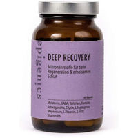 Produktbild von epigenics Deep Recovery Schlaf Gut Nährstoffkomplex mit Melatonin GABA L-Tryptophan Ashwagandha Baldrian und Vitamin B6 vegan Kapseln 60 Stück