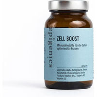 Produktbild von epigenics Zell Boost Beauty-Kollagen-Kombi Nährstoffkomplex für Frauen, 60 Kapseln, vegan, laktosefrei und glutenfrei