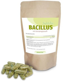ERASVITAL Bacillus Subtilis mit Gerstengras 12 Milliarden KBE Vegan Laktosefrei Glutenfrei 180 Kapseln – Bild 1 von 1