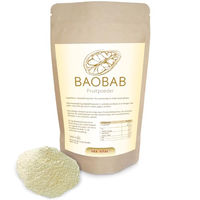 Produktbild von ERASVITAL Baobab Fruchtpulver glutenfrei und ohne Zusatzstoffe 500 g