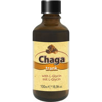 Produktbild von ERASVITAL Chaga Trank mit L-Glycin 100 ml
