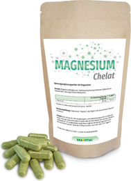 ERASVITAL Magnesium Bisglycinat Kapseln vegan für Erwachsene 180 Stück – Bild 1 von 1