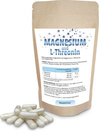 ERASVITAL Magnesium L-Threonin Komplex Kapseln für Erwachsene 120 Stück – Bild 1 von 1