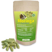 Produktbild von ERASVITAL Moringa Kapseln vegan und glutenfrei 60 Stück