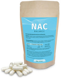 ERASVITAL NAC Balance Premium – 1500 mg N-Acetyl-L-Cystein mit Zink & Vitamin B6 – 30 Kapseln – Vegan, Glutenfrei & Laktosefrei – Bild 1 von 1