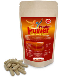 ERASVITAL PowerPowder Kräuter-Komplex für den Mann mit Maca, Cordyceps und Coenzym Q10 vegan 270 Kapseln – Bild 1 von 2