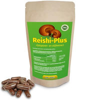 Produktbild von ERASVITAL Reishi Sporen Extrakt mit Olivenblatt-Extrakt 120 Kapseln Vegan