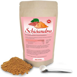 ERASVITAL Schisandra-Extrakt Pulver mit 10 Prozent Schisandrin ohne Zusatzstoffe 250 g – Bild 1 von 2