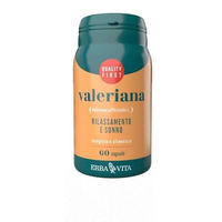 Produktbild von Erba Vita Baldrian Kapseln vegan glutenfrei laktosefrei 60 Stück