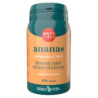 Produktbild von Erba Vita Bromelain und Inulin Kapseln vegan 60 Stück