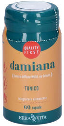 Erba Vita Damiana Kapseln vegan glutenfrei laktosefrei 60 Stück – Bild 1 von 1
