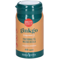 Produktbild von ERBA VITA Ginkgo Kapseln vegan glutenfrei laktosefrei 60 Stück