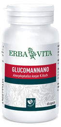 ERBA VITA Glucomannan Kapseln vegetarisch 60 Stück – Bild 1 von 3