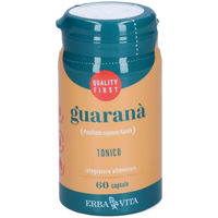 Produktbild von Erba Vita Guarana Kapseln vegan glutenfrei laktosefrei 60 Stück