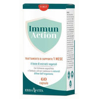 Produktbild von Erba Vita IMMUN ACTION Kapseln mit pflanzlichem Ursprung 60 Stück