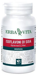 Erba Vita Isoflavone aus Soja pflanzlicher Ursprung 450 mg 60 Kapseln – Bild 1 von 1