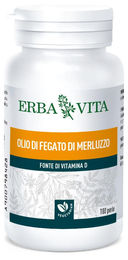 Erba Vita Lebertran Kapseln 453 mg 100 Stück – Bild 1 von 1