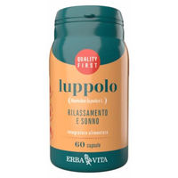 Produktbild von ERBA VITA LUPPOLO Hopfen Kapseln vegan glutenfrei laktosefrei 60 Stück