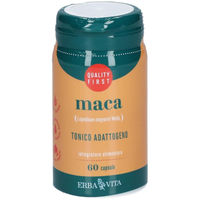 Produktbild von ERBA VITA Maca Kapseln vegan glutenfrei laktosefrei 60 Stück