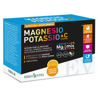 Produktbild von Erba Vita Magnesium Kalium Vitamin C Sticks Orangenaroma 20 Sachetbeutel à 3,8 g