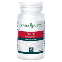Produktbild von Erba Vita PSYLLIO Flohsamenschalen Kapseln vegan 60 Stück