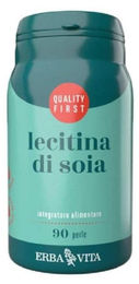 Erba Vita Sojalecithin Kapseln glutenfrei und laktosefrei 90 Stück – Bild 1 von 1