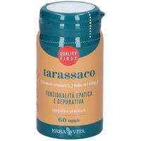 Produktbild von Erba Vita Tarassaco Löwenzahn Kapseln vegan glutenfrei laktosefrei 60 Stück