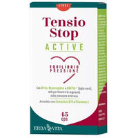 Produktbild von Erba Vita TENSIO STOP ACTIVE Kräuter-Komplex Kapseln 45 Stück