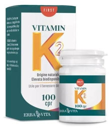 Erba Vita Vitamin K2 MK-7 Tabletten 100 Stück – Bild 1 von 1