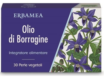 Erbamea Borretschöl Kapseln glutenfrei 30 Stück – Bild 1 von 1