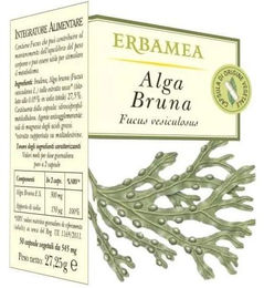 ERBAMEA Braunalgen-Extrakt Kapseln glutenfrei 50 Stück – Bild 1 von 1