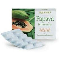 Produktbild von ERBAMEA Fermentierte Papaya Kapseln vegetarisch glutenfrei 24 Stück