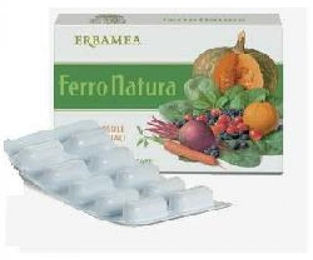 ERBAMEA FERRONATURA Eisen Gluconat Kapseln 24 Stück – Bild 1 von 1