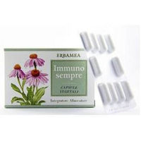 Produktbild von ERBAMEA IMMUNOSEMPRE Kräuter-Komplex mit Acerola und Hagebutte, 30 Kapseln, glutenfrei, für Erwachsene