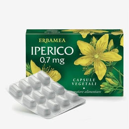 ERBAMEA IPERICO Pflanzliche Kapseln glutenfrei 36 Stück – Bild 1 von 1