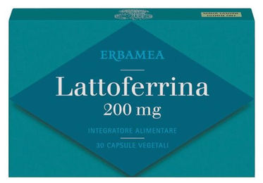ERBAMEA Laktoferrin 200 mg Kapseln mit Hagebutte vegetarisch und glutenfrei 30 Stück – Bild 1 von 1