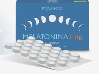 ERBAMEA Melatonin 1 mg Tabletten glutenfrei 90 Stück – Bild 1 von 1