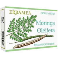 Produktbild von Erbamea Moringa Oleifera Kapseln glutenfrei 24 Stück