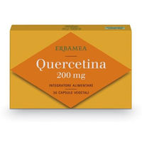 Produktbild von Erbamea Quercetin 200 mg vegetarische Kapseln vegan 30 Stück