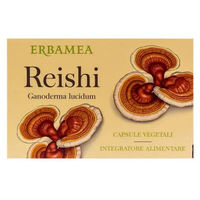 Produktbild von ERBAMEA Reishi Kapseln glutenfrei 24 Stück