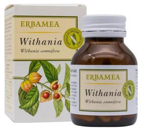 Erbamea WITHANIA Vegan Pflanzliche Kapseln Glutenfrei und Laktosefrei 50 Stück – Bild 1 von 1