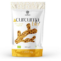 Produktbild von ERBOTECH Bio Kurkuma Kapseln mit standardisiertem Extrakt vegan und ohne Zusatzstoffe